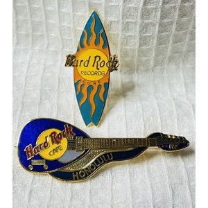 HARD ROCK CAFE PINS: Honolulu Lots Of Two